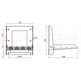 Step step foldable overboard hydrolider