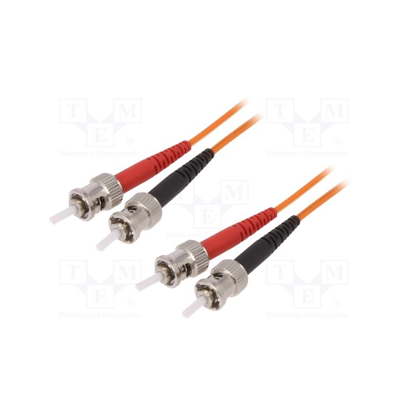 1 pcs x LAPP - 29022102 - Fiber patch cord, OM1, ST/UPC,both sides, 2m, LSZH, orange