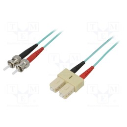 1 pcs x LAPP - 29021302 - Fiber patch cord, OM3, SC/UPC,ST/UPC, 2m, Optical fiber: 50/125um