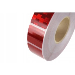 Avery red bus truck contour tape for tarpaulin