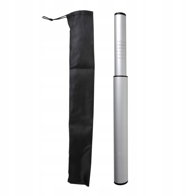 Pressure force meter, scale for aluminum drawbar