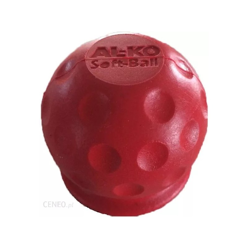 Alco rubber cover of the tow ball, red