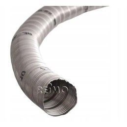 Pipe discharging exhaust gases from the heating oe55 truma