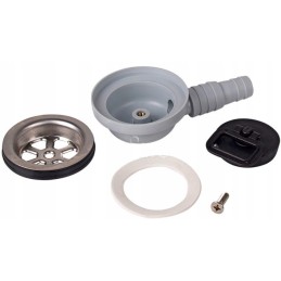 Siphon, angle drain, sink, washbasin, camper, trailer