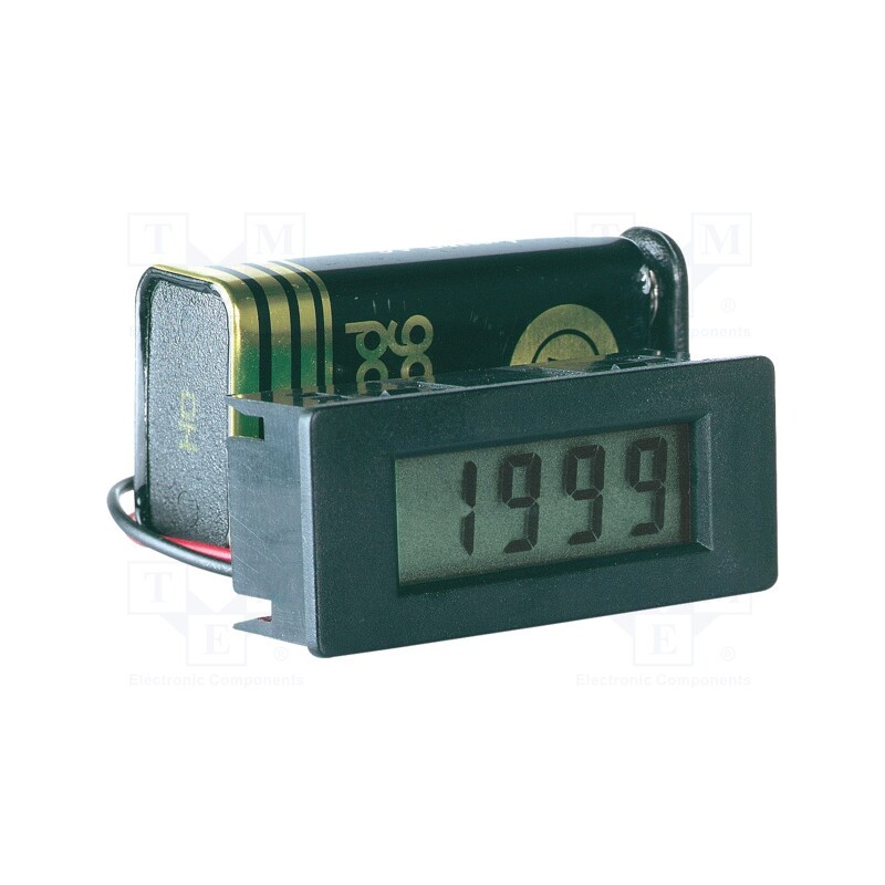 1 pcs x PEAKTECH - LDP-335 - Voltmeter, digital,mounting, 0÷199.9mV, VDC accuracy: ±0,5%, LCD