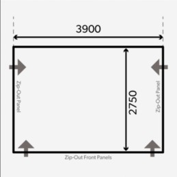 Dometic club air pro 390 m vestibule