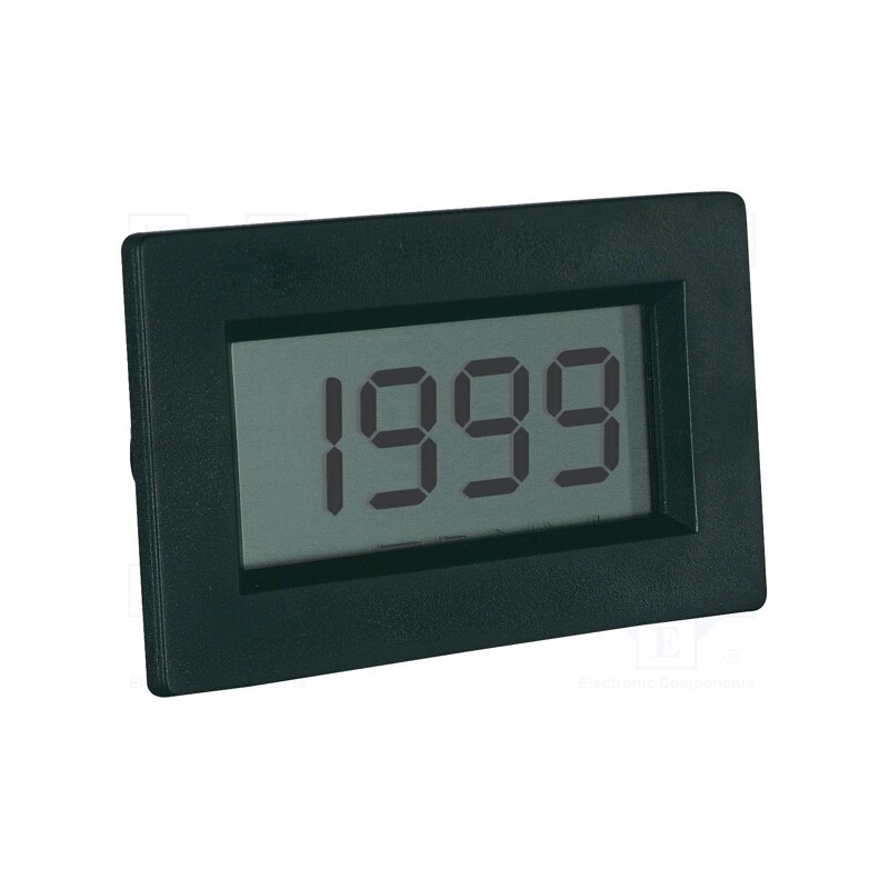 1 pcs x PEAKTECH - LDP-135 - Voltmeter, digital,mounting, 0÷199.9mV, VDC accuracy: ±0,5%, LCD