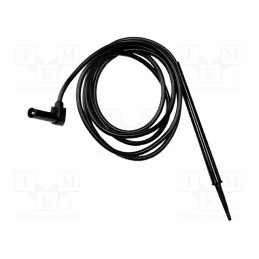 1 pcs x MUELLER ELECTRIC - BU-2243-D-48-0 - Test lead, 20A, probe tip,angular banana plug 4mm, insulated