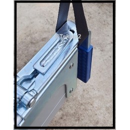 strap for hanging the deck beam