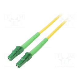 1 pcs x Goobay - 59634 - Fiber patch cord, OS2, LC/APC,both sides, 20m, LSZH, yellow