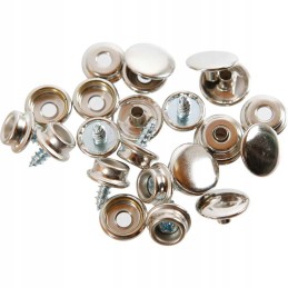 Vestibule apron clips press studs 5 pcs