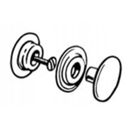 Vestibule apron clips press studs 5 pcs