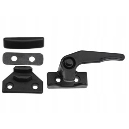 Window handle, closure, glass bolt, block seal