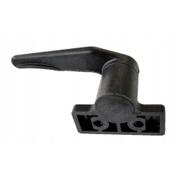 Window handle, closure, glass bolt, block seal