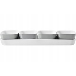 Cascade Brunner melamine snack bowls