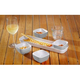 Cascade Brunner melamine snack bowls