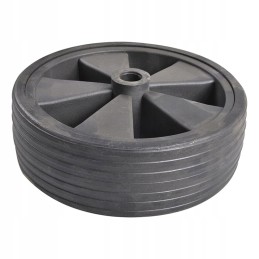 Wheel, support wheel, 220x70, plastic, rubber