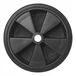 Wheel, support wheel, 220x70, plastic, rubber