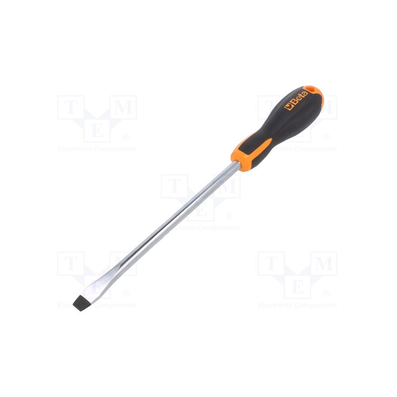 1 pcs x BETA - 12011066 - Screwdriver, slot, 10,0x1,6mm, EVOX, Blade length: 200mm