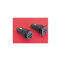 1 pcs : FX0357 - Fuse Holders PNL MNT FUSE HLDR 5 x 20mm