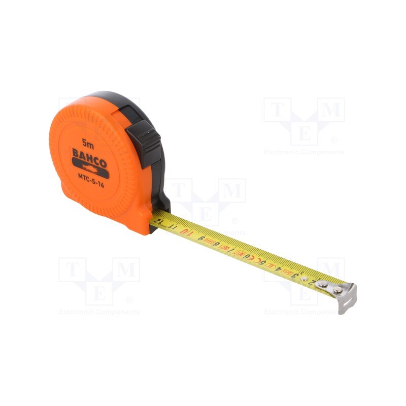 1 pcs x BAHCO - MTC-5-16 - Measuring tape, L: 5m