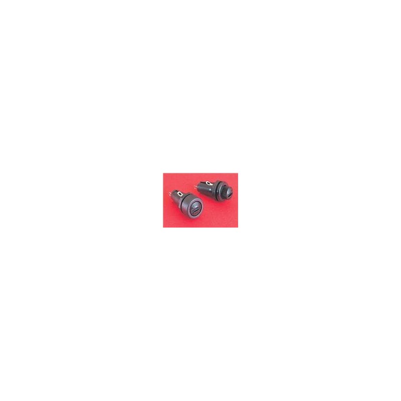 1 pcs : FX0296 - Fuse Holder 5 x 20mm Panel Mount Fuseholder
