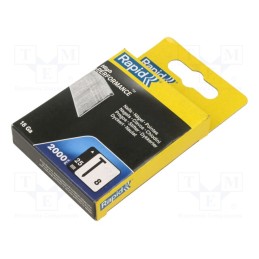 1 pcg x RAPID - 5000813 - Nails, Ø: 1.2mm, L: 25mm, galvanised steel, 2000pcs.