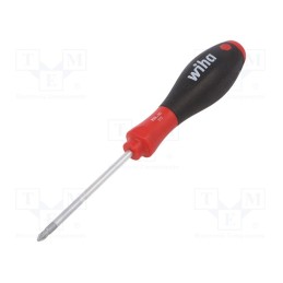 1 pcs x WIHA - 770 - Screwdriver, Pozidriv®, PZ1, SoftFinish®, Blade length: 80mm