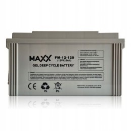 Gel battery 12 fm 120 120ah 12v