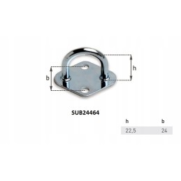 Grip, hook, guide, handle, h 22, 5, 6 pcs