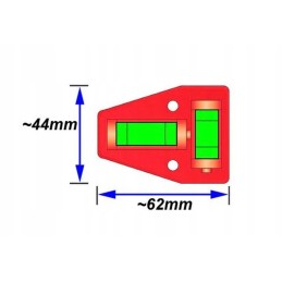 Magnetic level for a Haba camper
