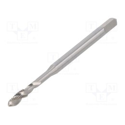 1 pcs x Vu00d6LKEL - 37728 - Tap, high speed steel cobalt HSS-E, M3,5, 0.6, 56mm, 3mm, ISO2/6H