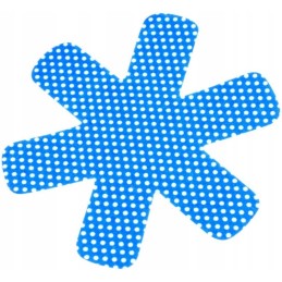 Soundproofing spacers for IV vessels, 6 pcs, 23 cm