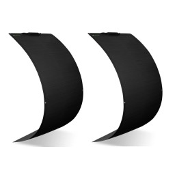 Flexible solar panel topsolar 100w 24v 2 pcs