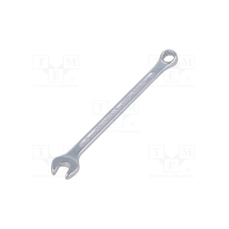 1 pcs x STAHLWILLE - 40080606 - Wrench, combination spanner, 6mm, chromium plated steel, L: 105mm