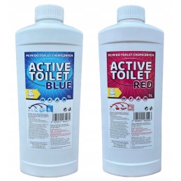 Fluid for tourist toilets, concentrate 2x1l blue