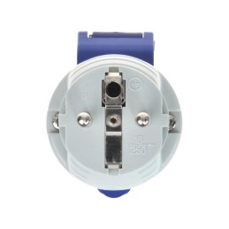 Adapter schuko plug to cee socket 230v 16a