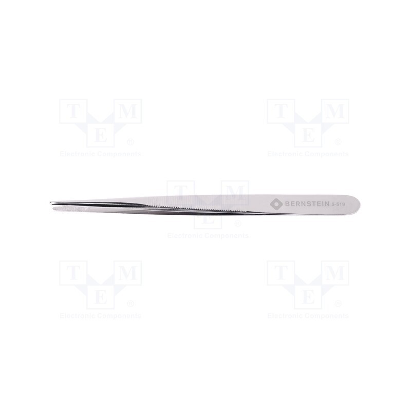 1 pcs x BERNSTEIN - 5-119 - Tweezers, 140mm, Blade tip shape: rounded, universal