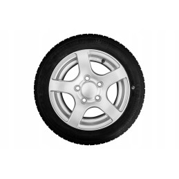 Silver aluminum wheel 195 50 r13c 5x112 104 102n