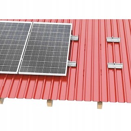 Trapezoidal handles, solar panel set