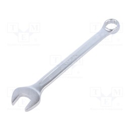 1 pcs x KING TONY - 1060-18 - Wrench, combination spanner, 18mm, Chrom-vanadium steel, L: 225mm