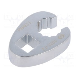 1 pcs x KING TONY - 1031-12R - Wrench, 12-angles,side,crowfoot,spanner,special, 12mm, L: 36.5mm