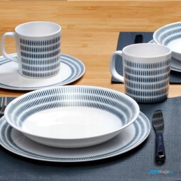 Brunner bluebay deep soup plate, 21 cm