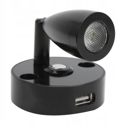 12v rv led rotating reading light