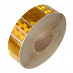 Yellow bus truck Avery contour tape for tarpaulin