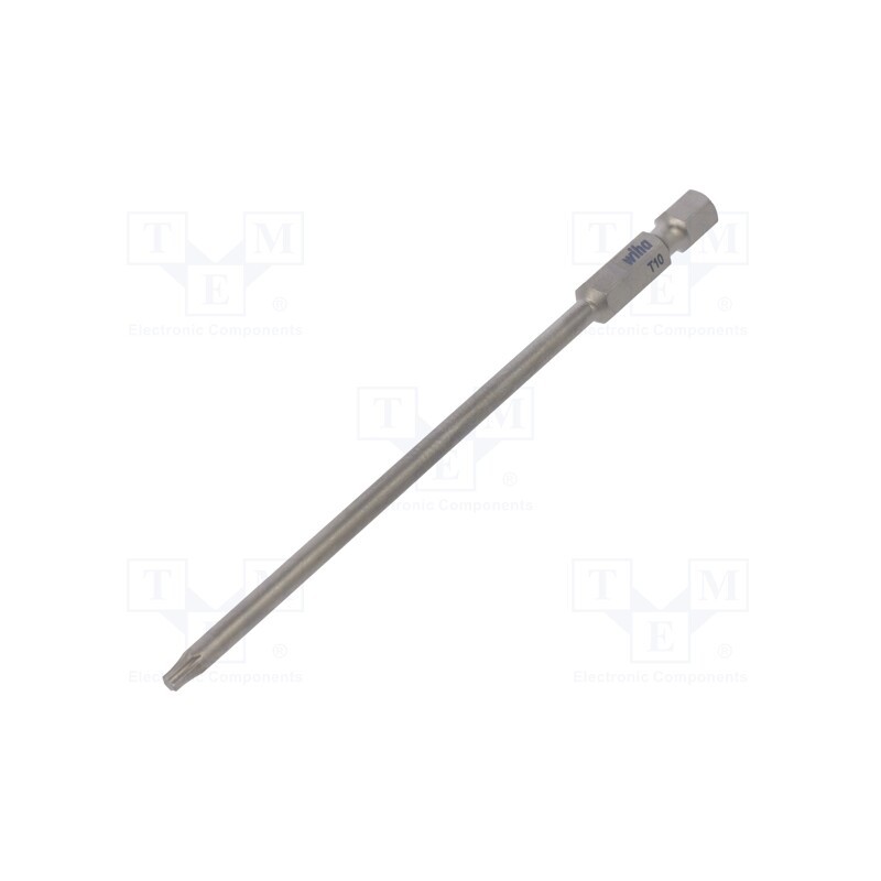 1 pcs x WIHA - 33725 - Screwdriver bit, Torx®, TX10, Overall len: 110mm, PROFESSIONAL