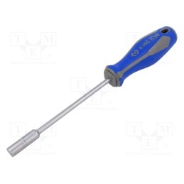 1 pcs x KING TONY - 1450-55 - Screwdriver, 6-angles socket, Blade length: 125mm