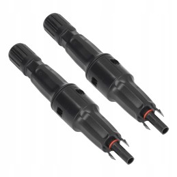 2 pcs. 1500v heat-resistant photovoltaic connectors