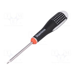 1 pcs x BAHCO - BE-8610I - Screwdriver, Phillips, PH1, Blade length: 75mm, Overall len: 197mm