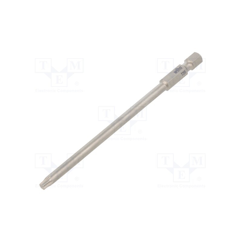 1 pcs x WIHA - 33729 - Screwdriver bit, Torx®, TX20, Overall len: 110mm, PROFESSIONAL